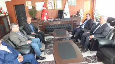 Emniyet Müdürü Arıbaş'tan Başkan Altın'a Ziyaret