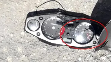2 Kişinin Öldüğü Kazada, Motosikletin Kadranı 280'de Takılı Kaldı