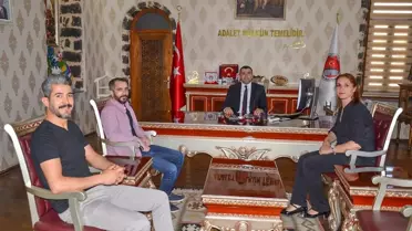 Fotoğraf Sanatçılarından Siverek Kaymakamına Ziyaret
