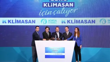 Borsa İstanbul'da Gong 'Klimasan' İçin Çaldı