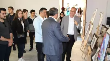 Gediz Myo Öğrencilerinden 'Eskigediz Evleri' Konulu Sergi