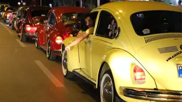 Klasik Otomobillerden 19 Mayıs Korteji