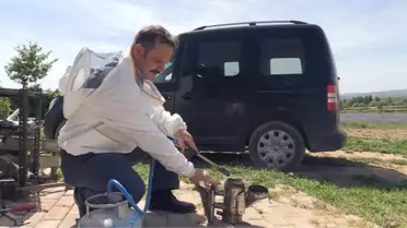Hobi Olarak Başladığı Arıcılıkta Devlet Desteğiyle 150 Kovana Ulaştı
