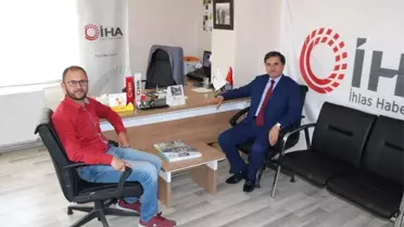 Milletvekili Güneş'ten, İha Bölge Müdürü Erdem'e Ziyaret