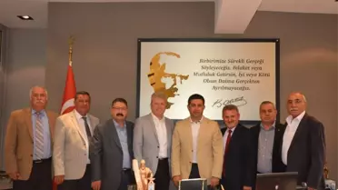 Ayesob Yönetiminden Kuşadası Belediye Başkanı Günel'e 'Hayırlı Olsun' Ziyareti