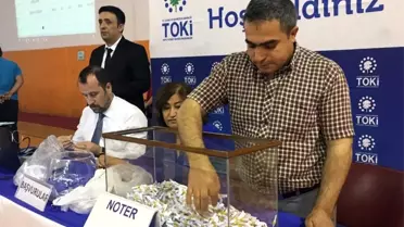 Elazığ'da 665 Kişi Kura ile Konut Sahibi Oldu