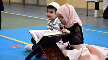 Minik Kur'an Öğrencilerine Mezuniyet Töreni