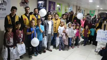 40 yetim aile ile iftarda buluşma