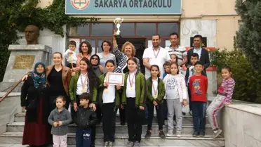 Sakarya Ortaokulu satrançta Ankara birincisi oldu