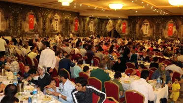 SANKO'dan muhtarlar ve huzurevi sakinlerine iftar