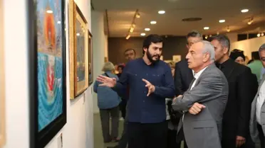 Mavi sergisine büyük ilgi