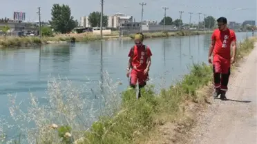 Serinlemek için sulama kanalına giren çocuk kayboldu