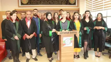 Adıyaman Barosu'ndan avukatın giyimiyle ilgili açıklama