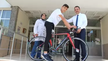 Bisikletsiz şampiyona Kaymakam desteği