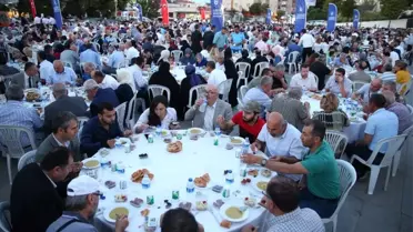 İftar sofraları Nilüfer'de kuruldu