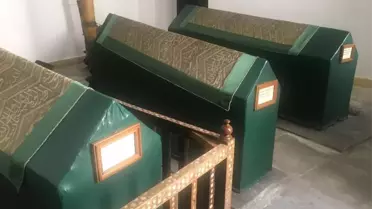 Dolmabahçe Sarayı'ndaki türbe basın mensuplarınca ilk kez görüntülendi