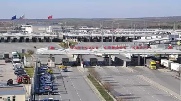 Kapıkule'de tarihi rekor: tam bin 161 tır