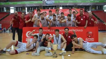 Basketbolda U18 Erkekler Türkiye Şampiyonu Galatasaray oldu