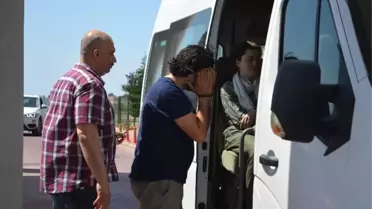 Midilli'ye kaçarken yakalanan 9 FETÖ şüphelisi tutuklandı