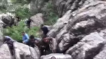 Balkaya Dağları'nda bayramlaşma