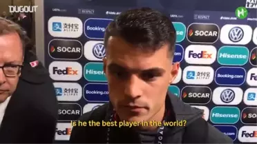 Xhaka: 'Ronaldo Saygıyı Çok Hak Ediyor'