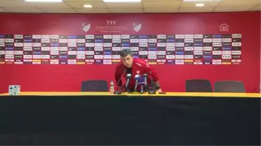 Ümit milli maçın ardından