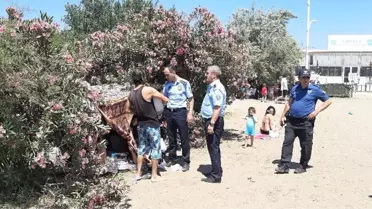 Kumsaz'da çadır operasyonu