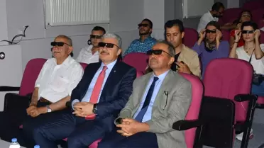 Anaokulunda 3D görsel eğitim salonu açıldı