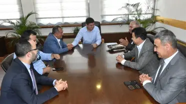 Aydınlılar Derneği'nden Başkan Özcan'a 'hayırlı olsun' ziyareti