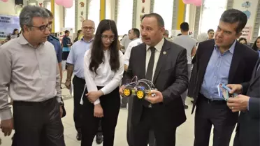 Başkan Sever TÜBİTAK Bilim Fuarı'na katıldı