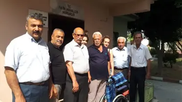 TÜED, Tarsus'ta 10 kişiye tekerlekli sandalye dağıttı