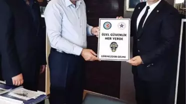 Turanlı'ya güvenlik görevlilerinin sorunlarını aktardılar