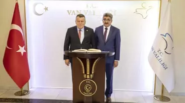 Yargıtay Başkanı Cirit'ten Vali Bilmez'e ziyaret