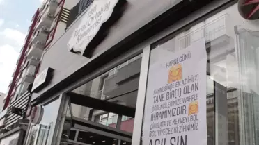 Diyarbakır'da karnesinde 2 zayıf olan öğrencilere waffle ücretsiz