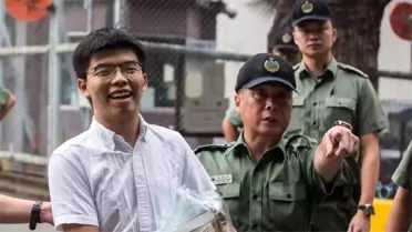 Hong Kong: Ünlü aktivist Joshua Wong serbest bırakıldı, 'Yönetim istifa etmeli' dedi