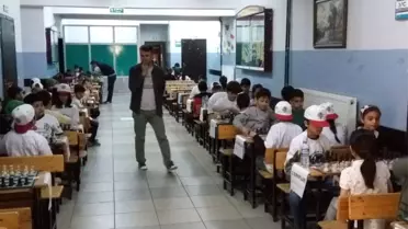 Iğdır'da satranç turnuvası düzenlendi