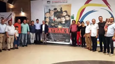 Nazilli'nin ilk sinema filmi 'Bayrak' gösterime girdi