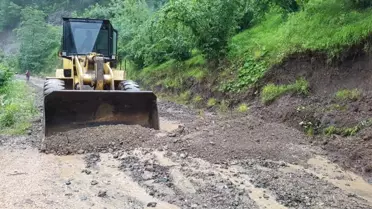 Ordu'da yağış hasarlarına anında müdahale