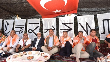 Yörük şölenine katılan Belediye Başkan vekili İsmail Yağbat;