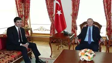 İKBY Başkanı Barzani Erdoğan'ın konuğu oldu
