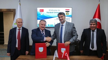 KBÜ ile Irak Salahaddin Üniversitesi arasında iş birliği protokolü
