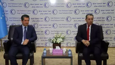 Barzani, Türkmen temsilcileriyle bir araya geldi
