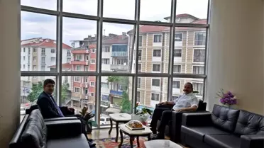 Rektör Taş, Başkan Sever ile bir araya geldi