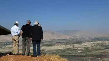 Bolton ile Netanyahu Ürdün Vadisini gezdi