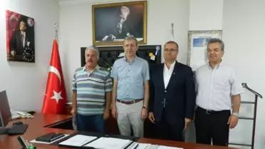 Proje destekçisi Arken Jeneratör'den Prof. Dr. Bünyamin Bacak'a ziyaret