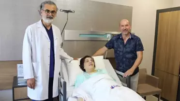 Karnından 10 kiloluk kist çıktı