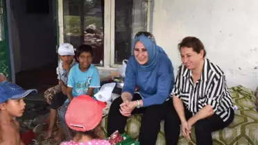 Küçük Mertcan ve kardeşinin hayali gerçekleşti