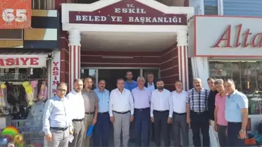 ATSO heyeti ilçelerde iş adamı ve esnafla bir araya geldi