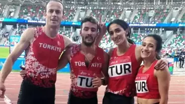 DNA Atletizm yarışmasında Milliler, Minsk'e 3 rekorla veda etti