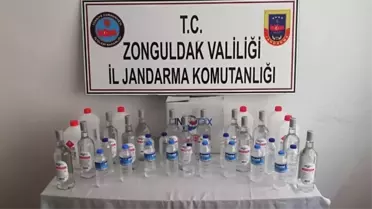 Jandarma'dan sahte rakı operasyonu